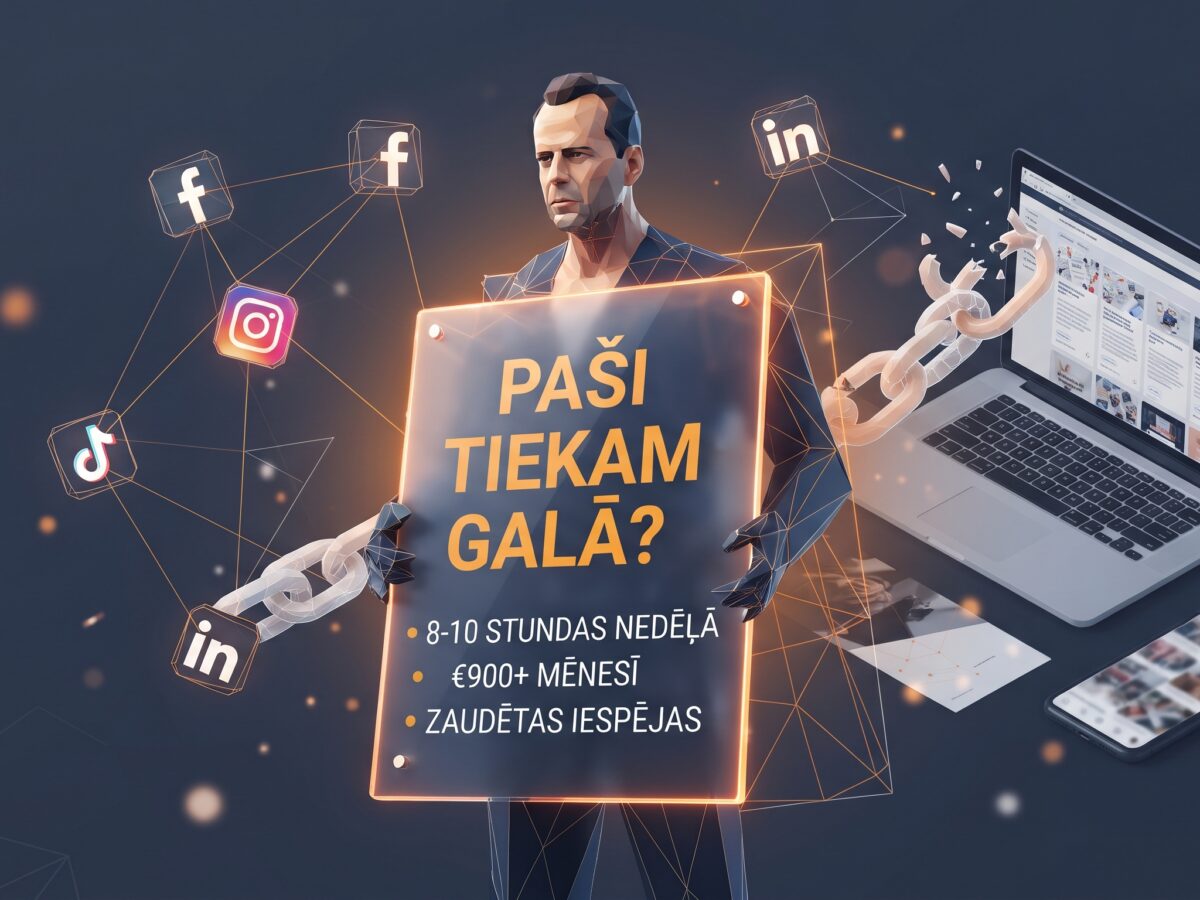 Vai jūsu uzņēmumam vajag profesionālu sociālo kontu uzturēšanu?