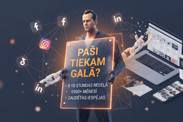Vai jūsu uzņēmumam vajag profesionālu sociālo kontu uzturēšanu?